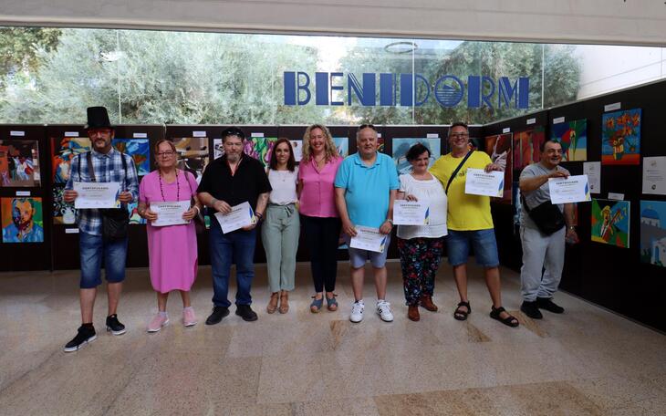 La exposición ‘Art i Benestar’ abre en Benidorm los actos con motivo del Día de la Salud Mental